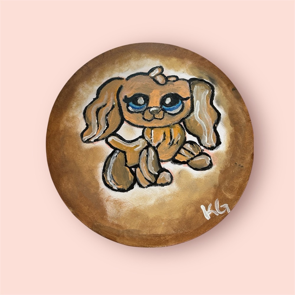 Hand-Painted LPS Painting